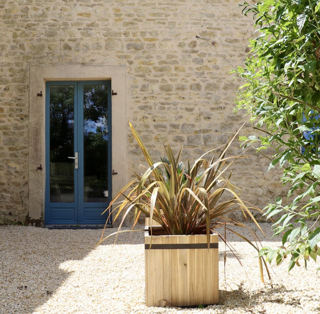 French window in the Oak bedroom