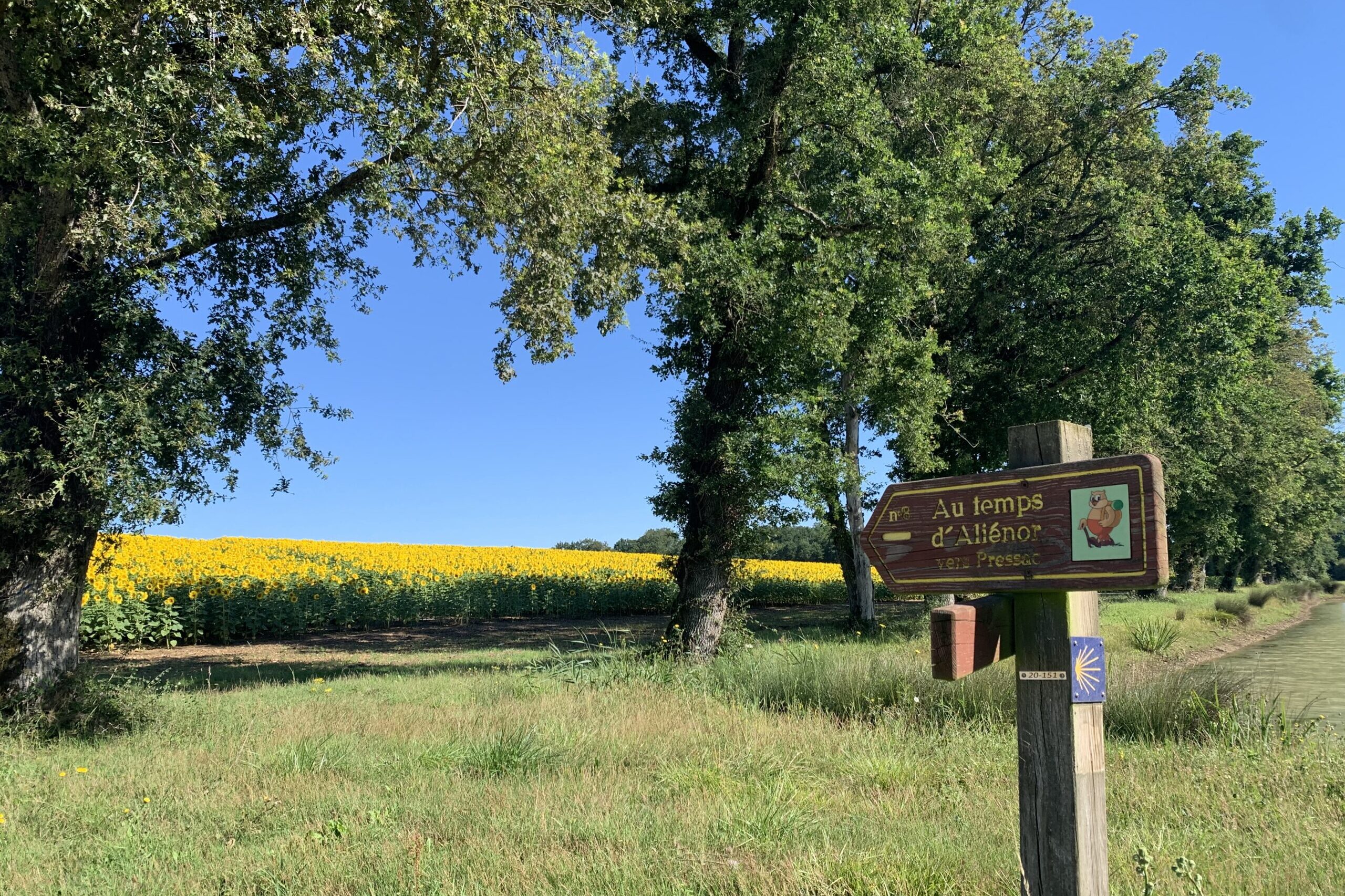 Wandelroutebord
